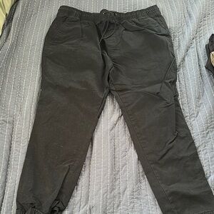 Old Navy Black Sweatpants Relaxed Fit Joggers